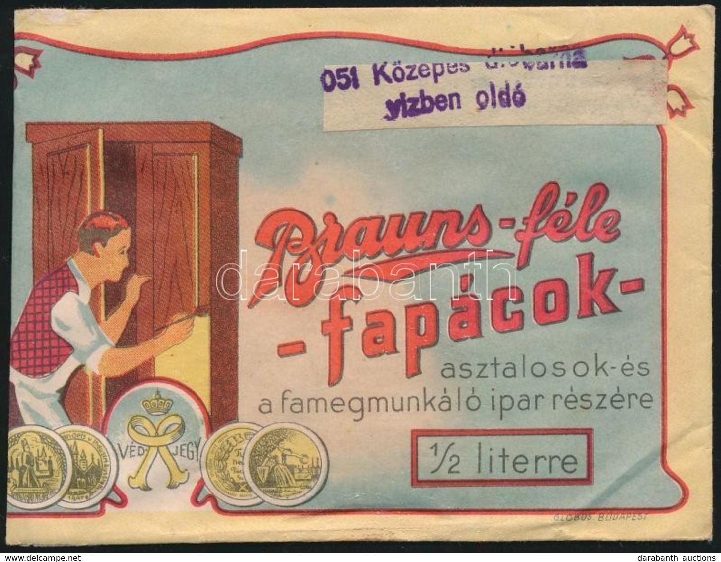 Braun-féle Fapác, Eredeti Bontatlan Csomagolás, Tartalommal - Advertising