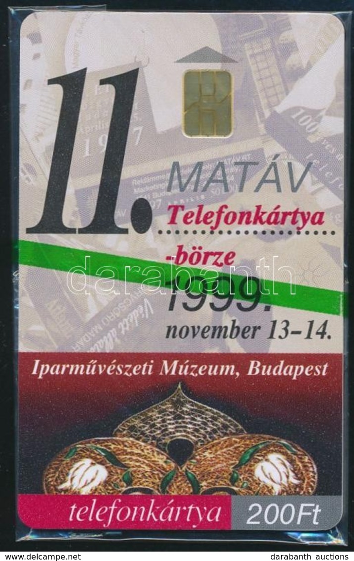 1999 MATÁV Telefonkártya Börze Használatlan Telefonkártya, Bontatlan Csomagolásban. Csak 2000 Db! Sorszámozott. / Unused - Unclassified