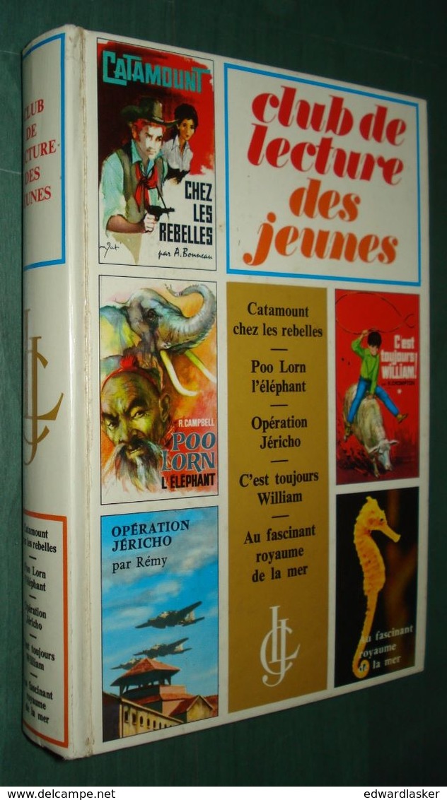 CLUB De Lectures Des JEUNES : Catamount ... + Poo Lorn + Opération Jéricho + C'est Toujours William + ... - Bibliotheque De La Jeunesse