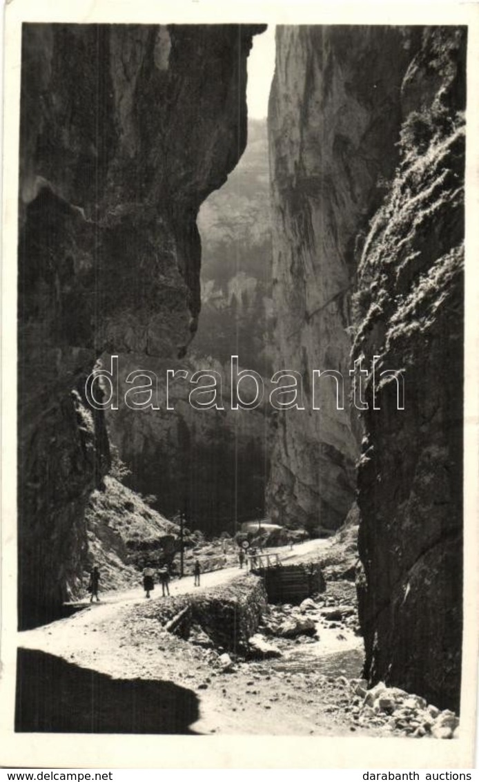 T2/T3 Békás-szoros, Cheile Bicazului; Gyilkos-tó Környéke, Pokol Torka Hegyi ösvény / Mountain Pass - Unclassified