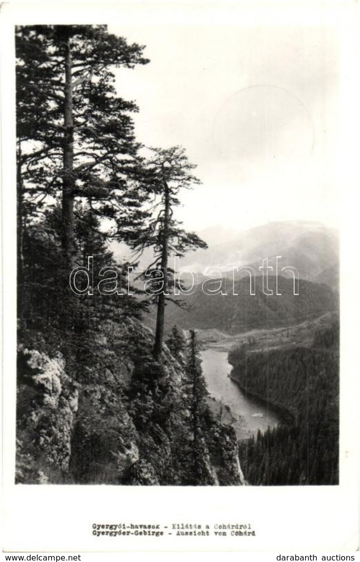 T2 Gyilkos-tó, Lacul Rosu; Kilátás A Cohárd-hegyr?l / View From The Cohard Mountain - Unclassified