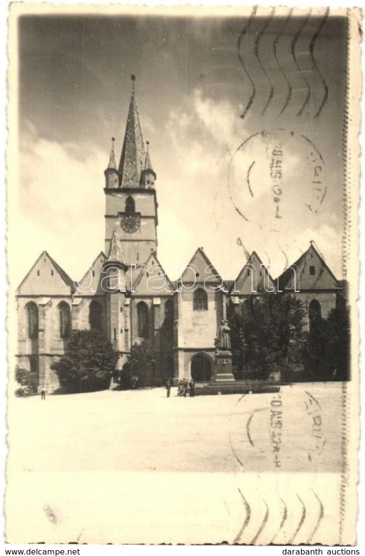 T2/T3 Nagyszeben, Hermannstadt, Sibiu; Evangélikus Templom / Biserica / Church  (EK) - Unclassified