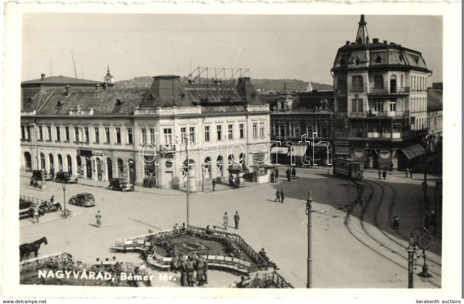 * T2 1940 Nagyvárad, Oradea; Bémer Tér, Ady, Általános Hitelbank Rt., Drogéria, Sorsjegyáruda, Vadas üzlete, Magyar Kato - Unclassified