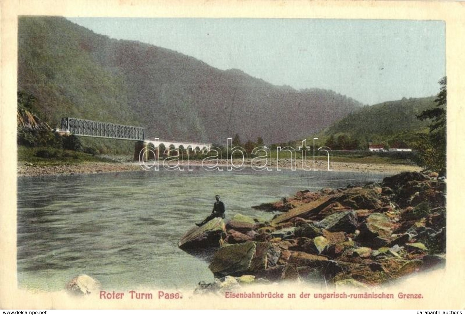 T2/T3 Vöröstoronyi-szoros, Roter-Turm-Pass, Pasul Turnu Rosu; Eisenbahnbrücke An Der Ungarisch-rumänischen Grenze / Vasú - Unclassified