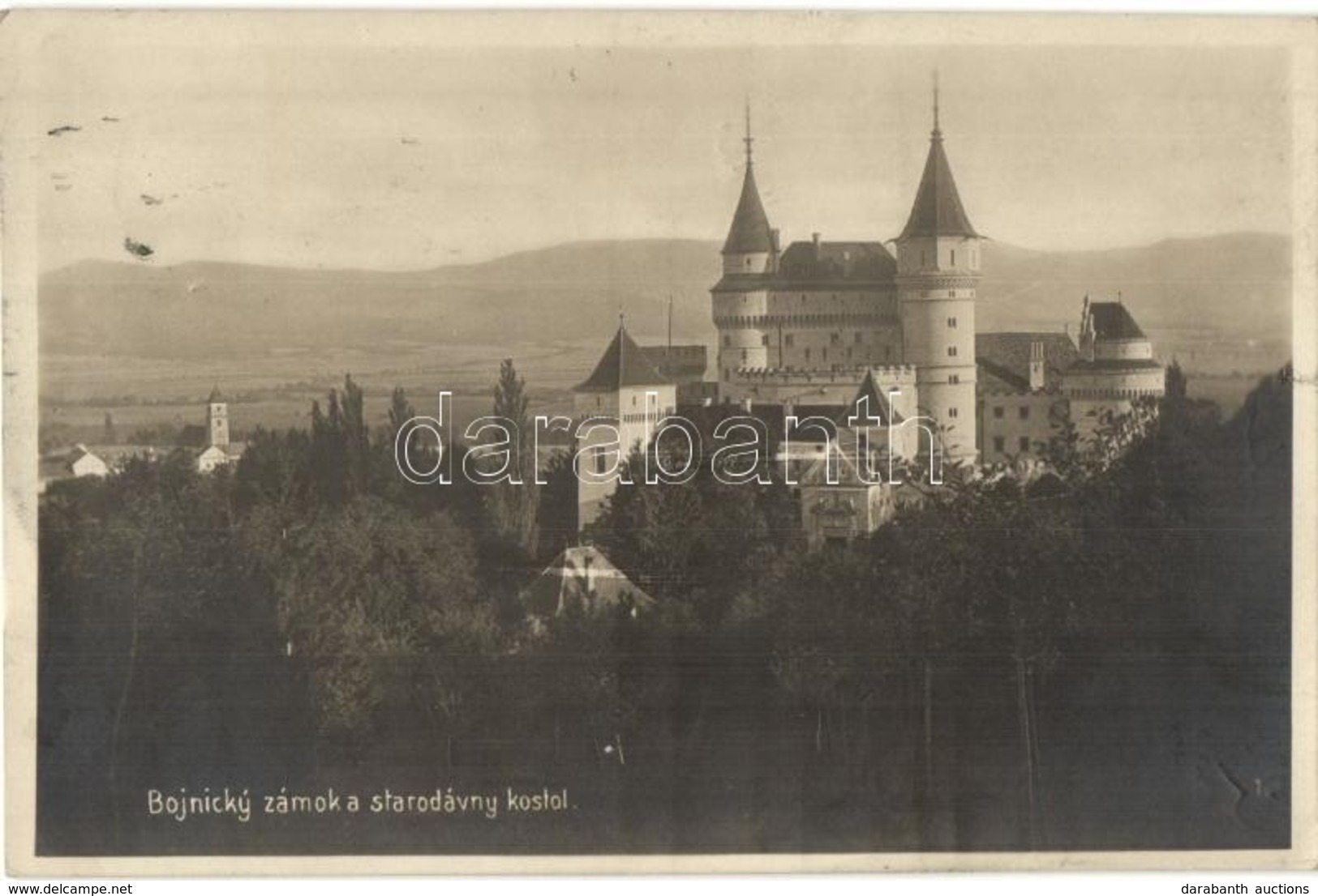 T2 Bajmóc, Bojnice; Gróf Pálffy Várkastély / Bojnicky Hrad / Castle - Unclassified