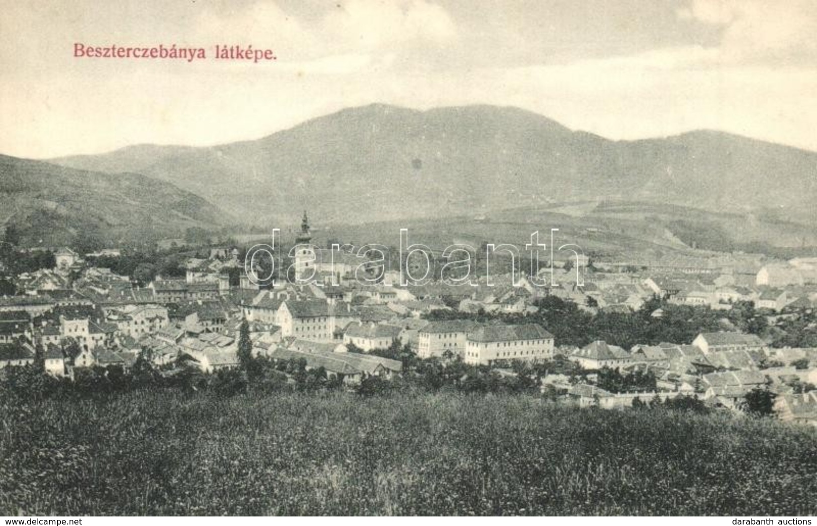 ** T2 Besztercebánya, Banská Bystrica; Látkép. Walther Adolf és Társa Kiadása / General View - Unclassified