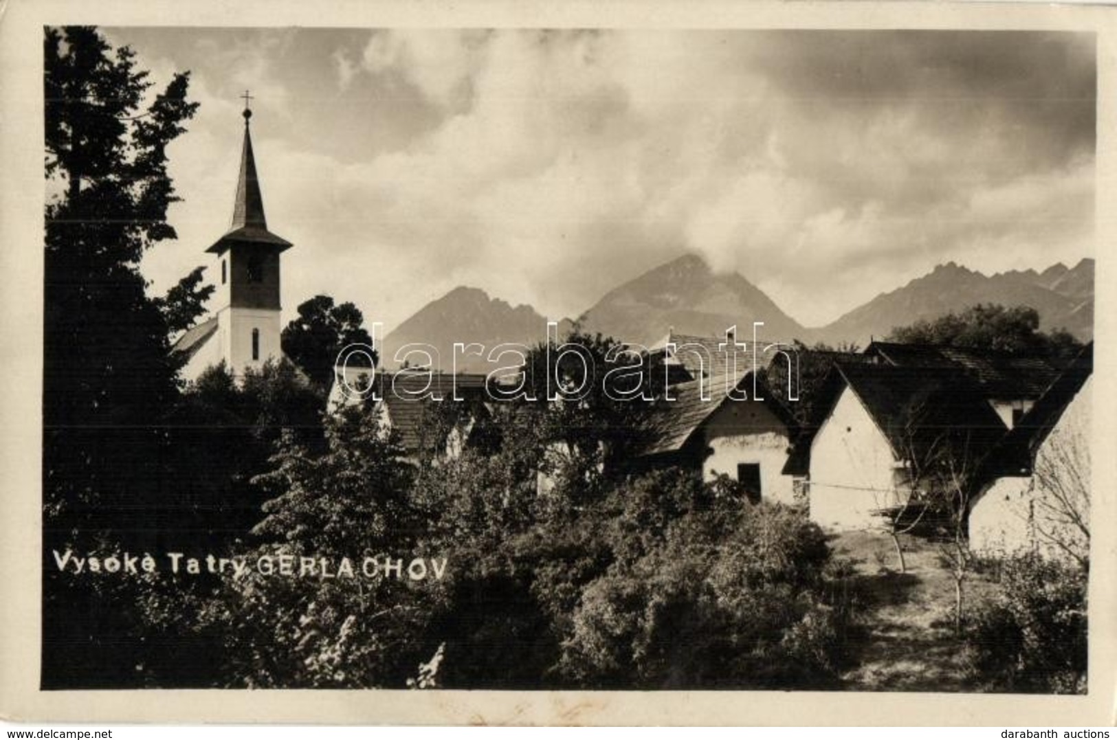 T2 Gerlachfalva, Gerlachov, Gerlsdorf (Tátra); Templom / Church - Unclassified