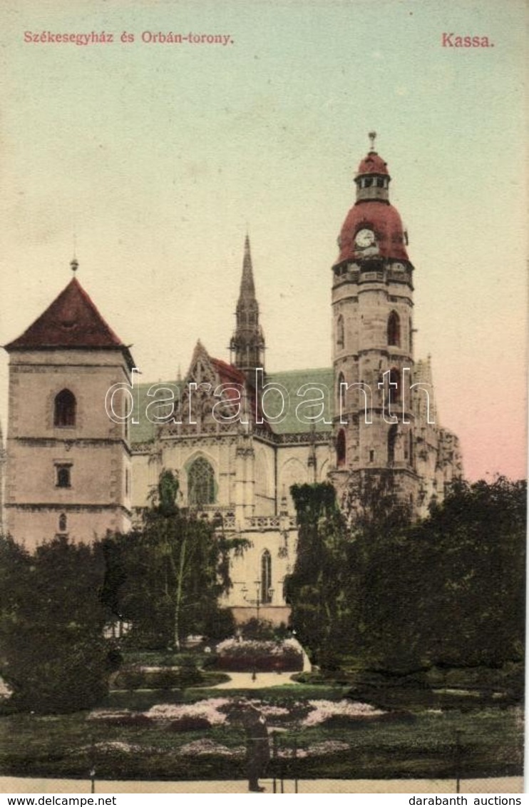 T1/T2 Kassa, Kosice; Székesegyház és Orbán-torony / Cathedral, Tower - Unclassified