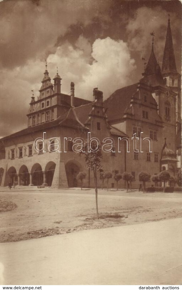 ** T2/T3 L?cse, Levoca; Régi Városháza / Radnica, Old Town Hall, Photo - Unclassified