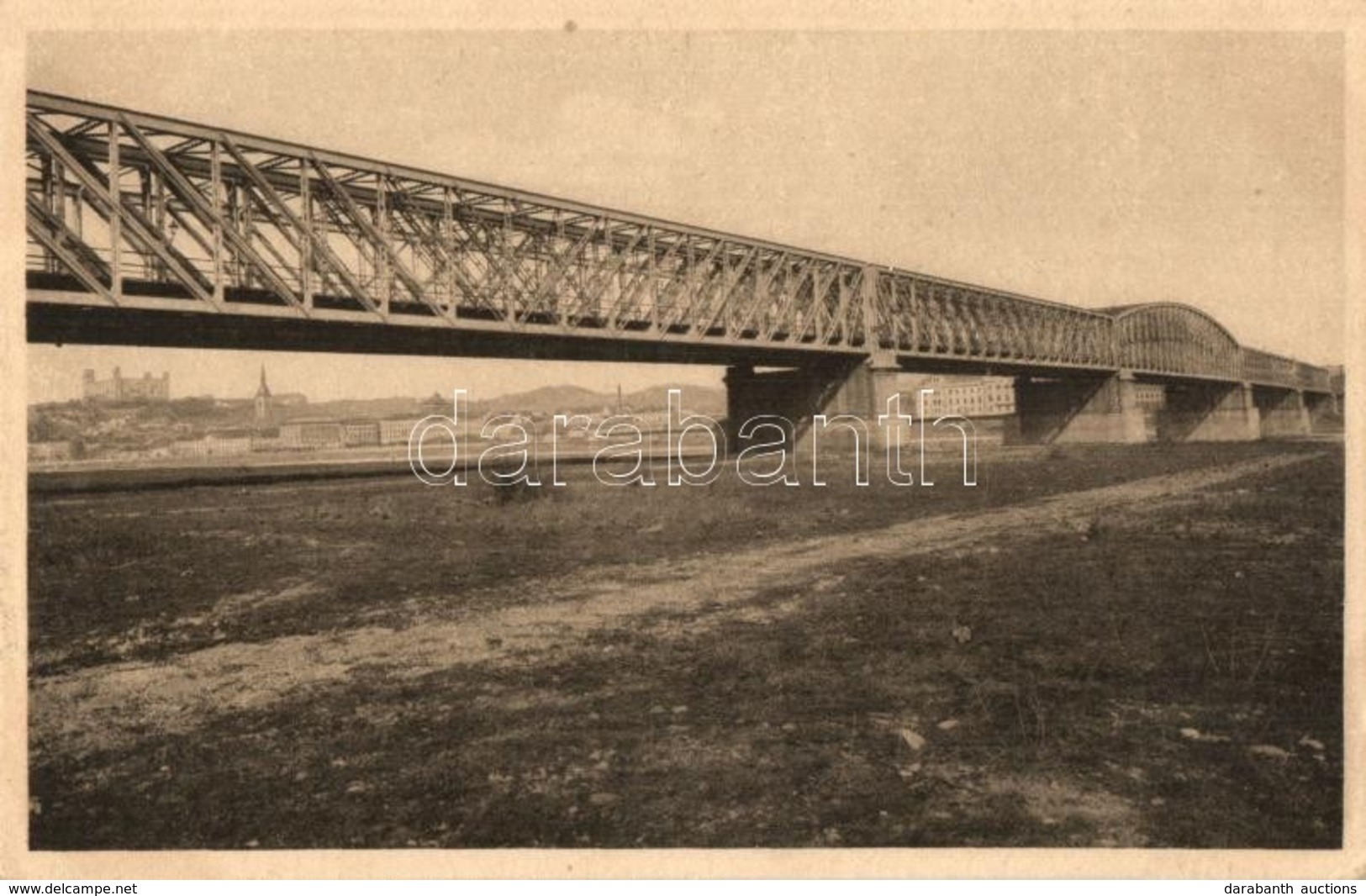 * T2 Pozsony, Pressburg, Bratislava; Duna Híd / Dunajsky Most / Bridge Over The Danube - Unclassified