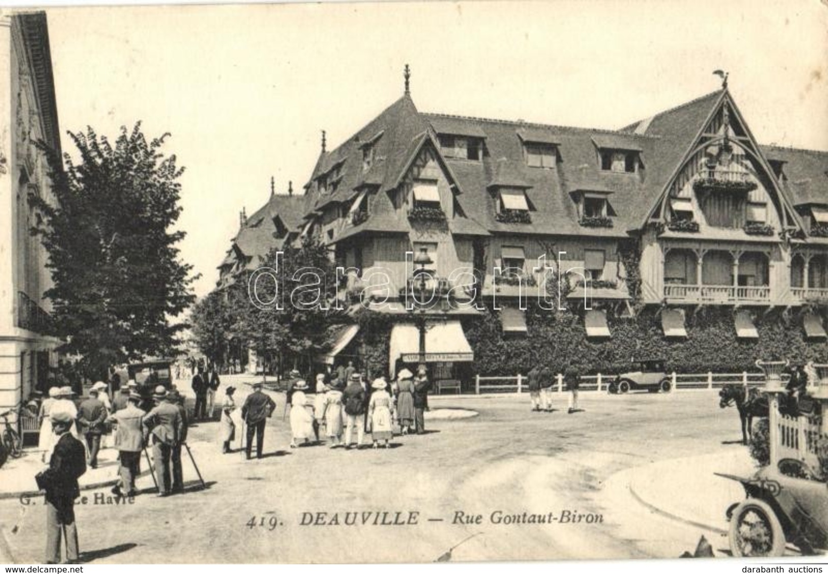 T2/T3 Deauville. Rue Gontaut-Biron / Street View (EK) - Unclassified