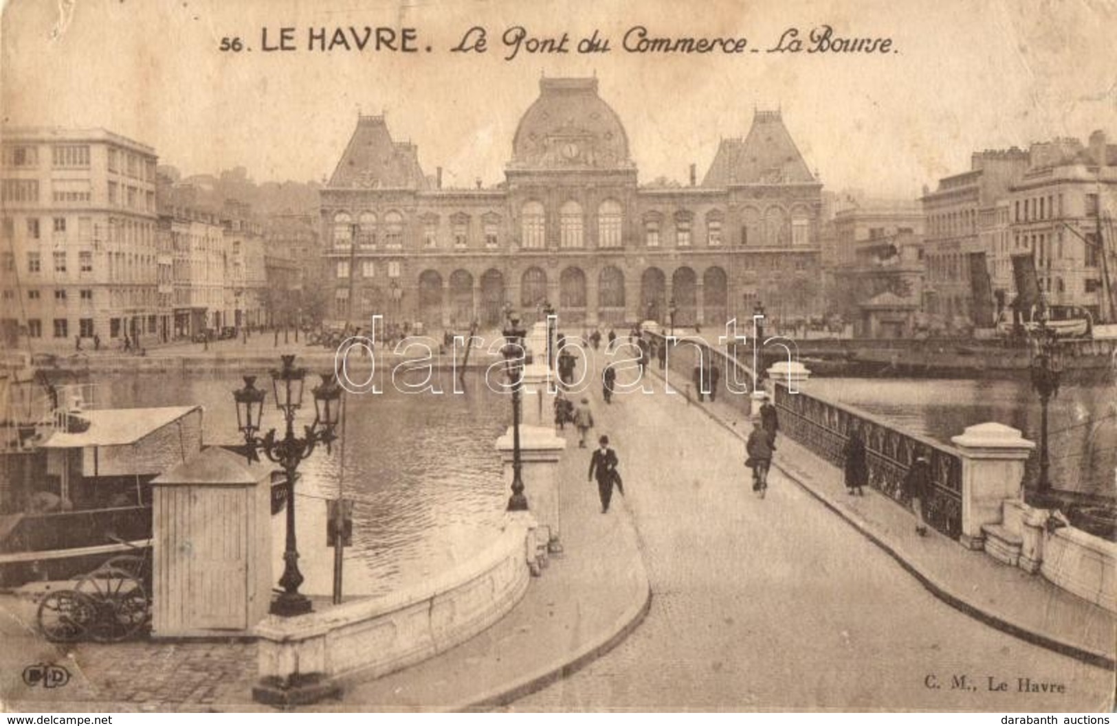 ** T3 Le Havre, Le Pont Du Commerce, La Bourse / Bridge, Stock Exchange  (tear) - Unclassified