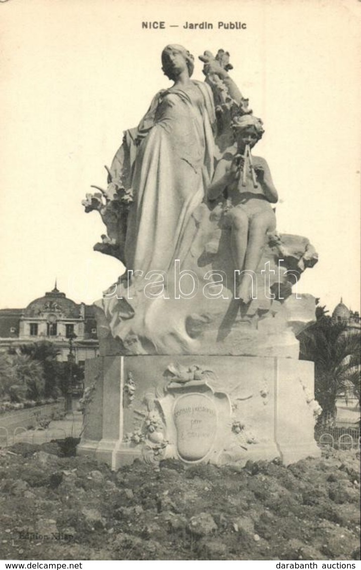 T2 Nice, Jardin Public / Public Garden, Statue - Unclassified