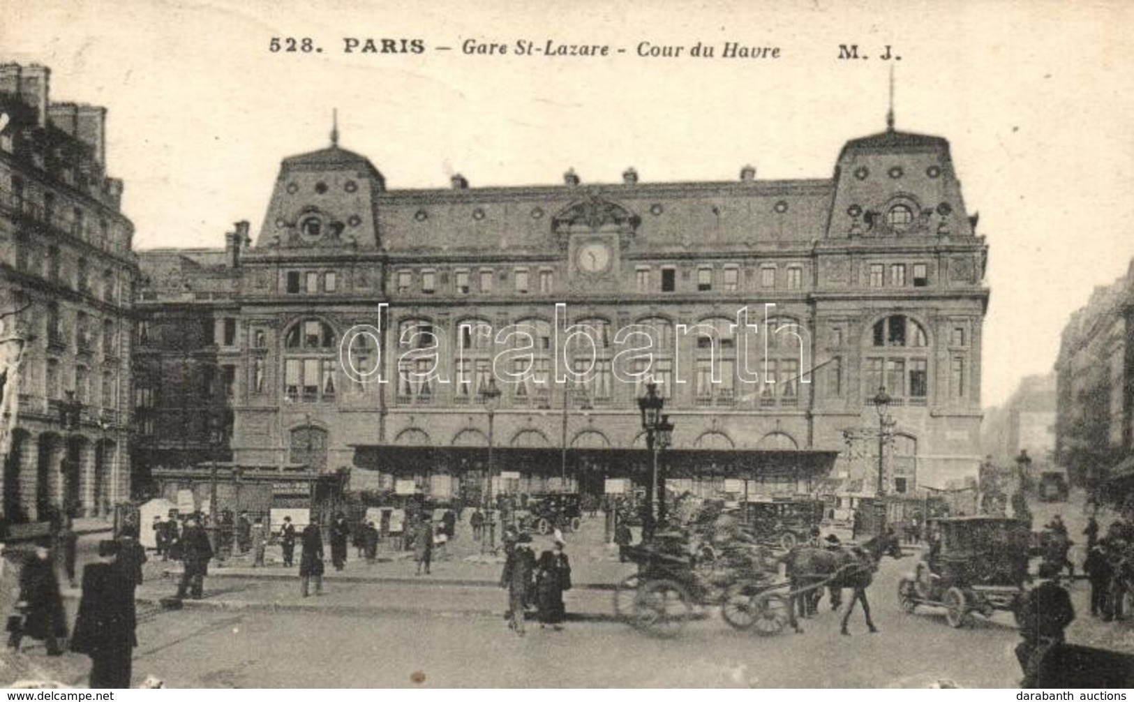 T2/T3 Paris, Gare Saint-Lazare, Cour Du Havre / Railway Station, Street View (EK) - Unclassified