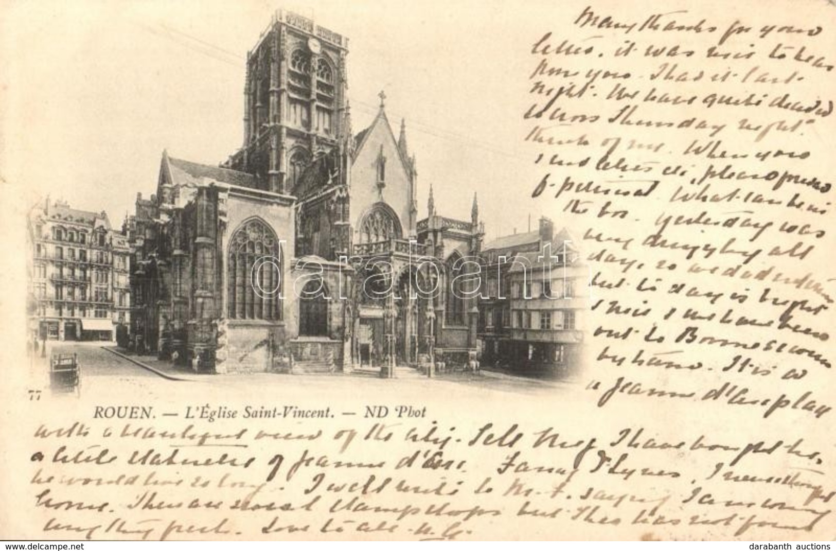 T2 Rouen, L'Église Saint-Vincent / Church - Unclassified