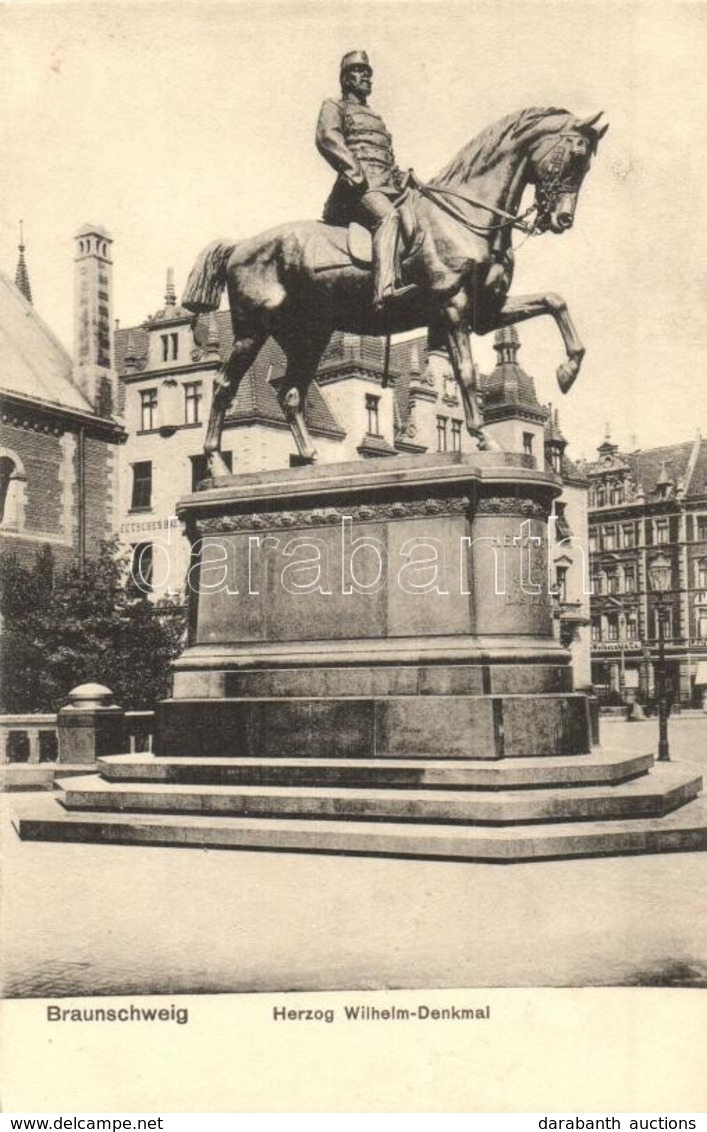 ** T2/T3 Braunschweig, Herzog Wilhelm-Denkmal / Statue - Unclassified