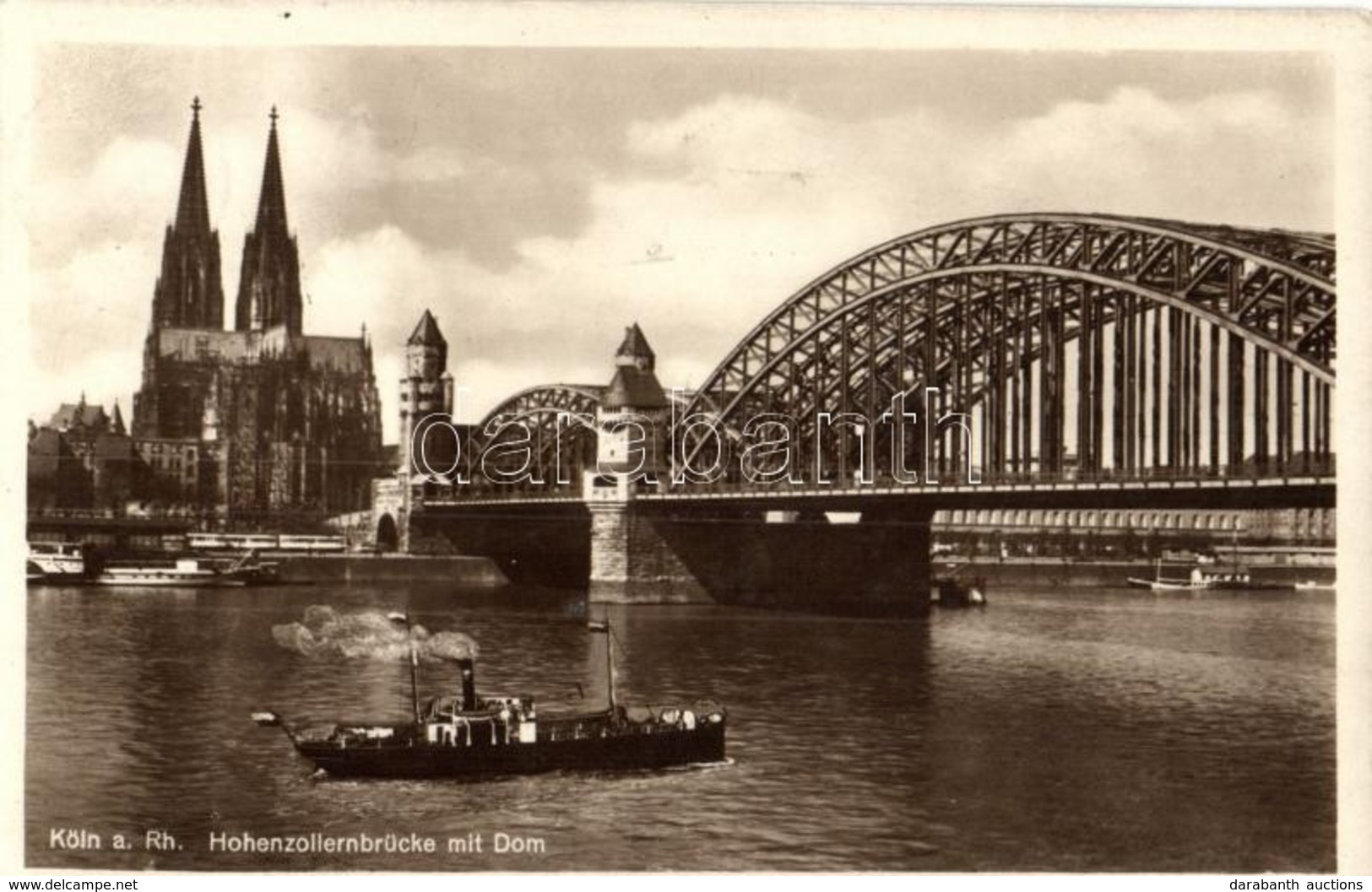 T2/T3 Köln, Cologne; Hohenzollernbrücke Mit Dom / Bridge, Dome - Unclassified