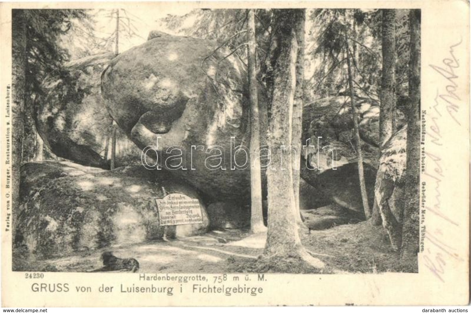 T2/T3 Luisenburg I Fichtelgebirge, Hardenberggrotte / Mountain, Cave (EK) - Unclassified