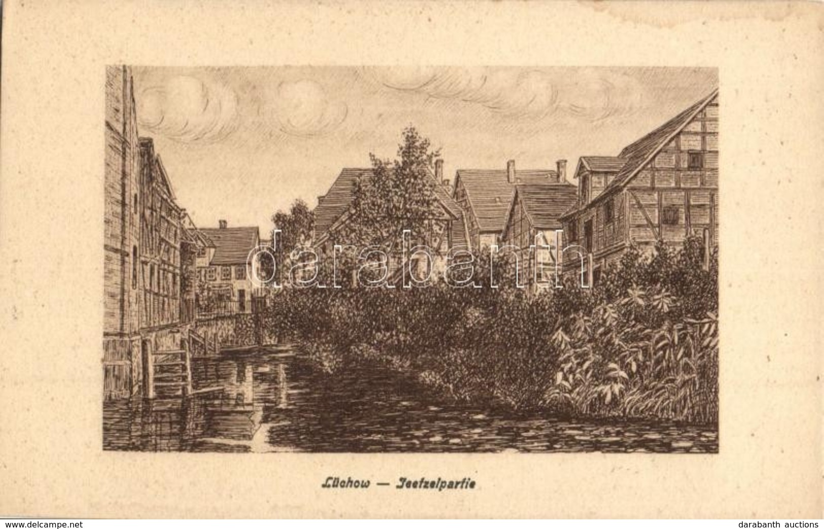 ** T2 Lüchow, Jeetzelpartie / Riverbank, Houses - Unclassified