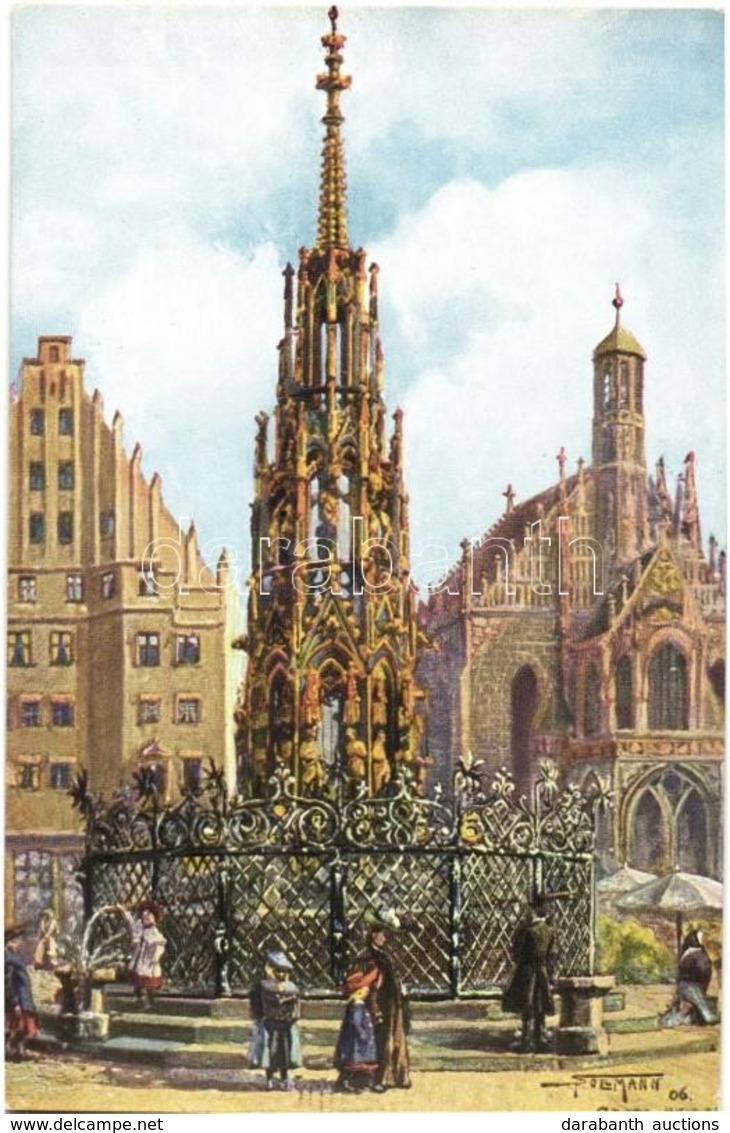 ** Nürnberg, Nuremberg; 11 Pre-1945 Art Postcards S: Sollmann - Unclassified