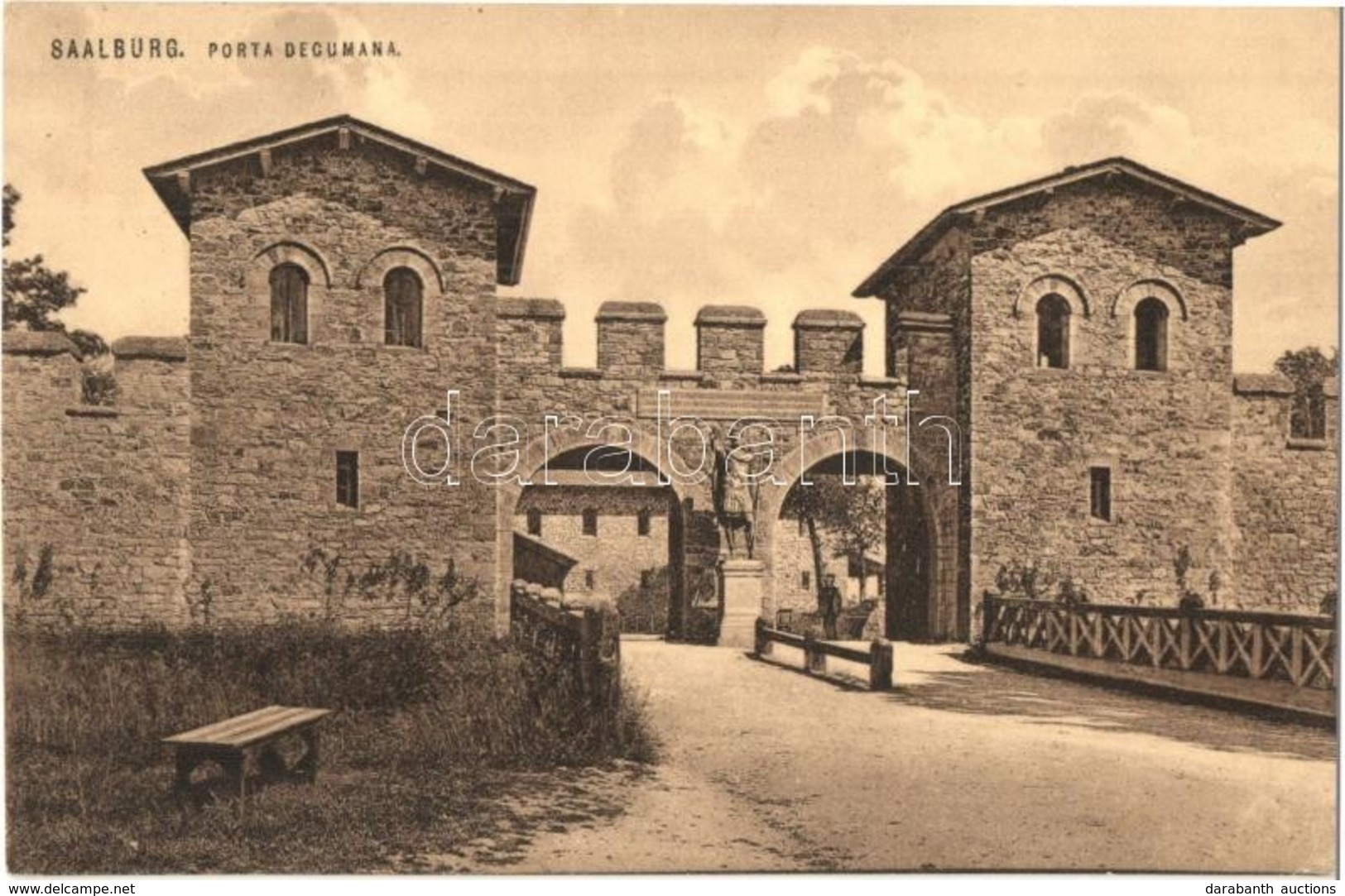 T2 Saalburg, Porta Decumana / Castle, Gate - Unclassified
