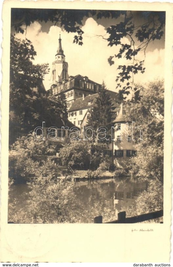 T2 Tübingen, Stiftskirche Und Hölderlinturm / Church, Tower - Unclassified