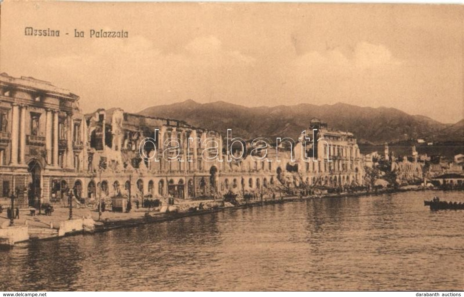 ** T2/T3 Messina, Le Palazzata / Palace After The Earthquake (EM) - Unclassified