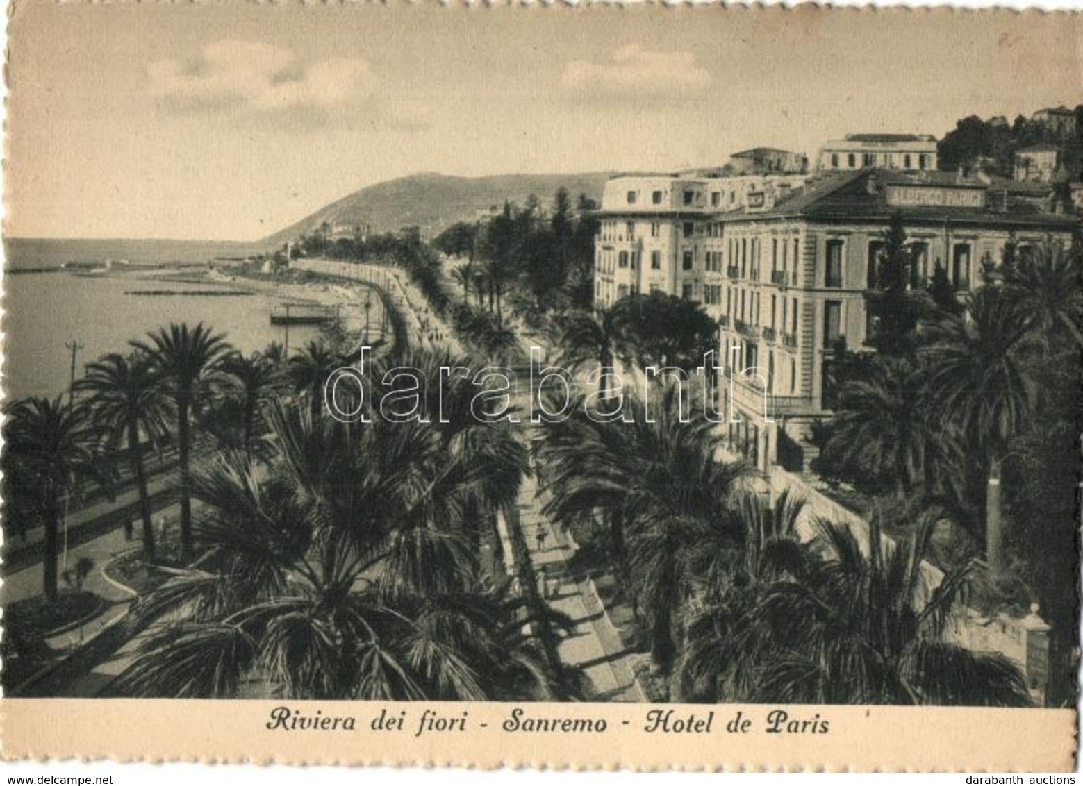 * T2 Sanremo, Riviera, Hotel De Paris / Shore - Unclassified