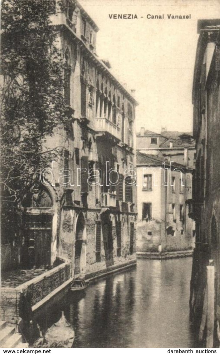 ** T2 Venice, Venezia; Canal Vanaxel - Unclassified