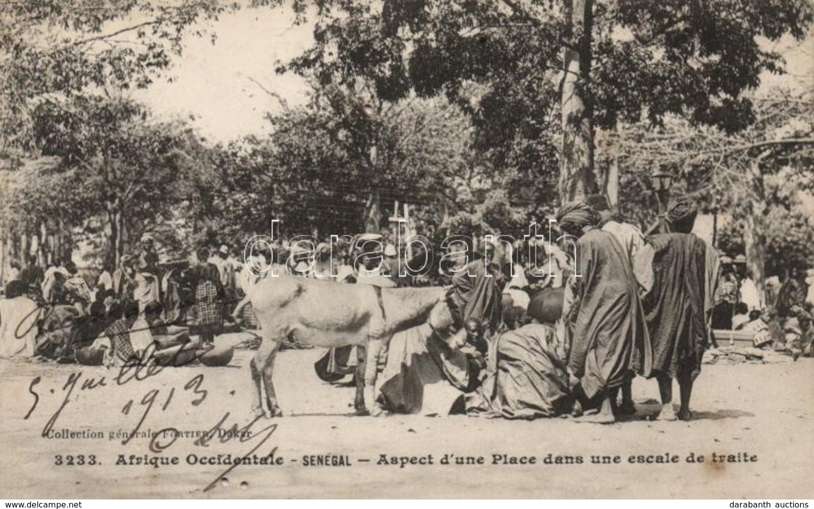 * T2 Senegal, Aspect D'une Place Dans Une Escale De Traite / Indigenous Folklore - Unclassified