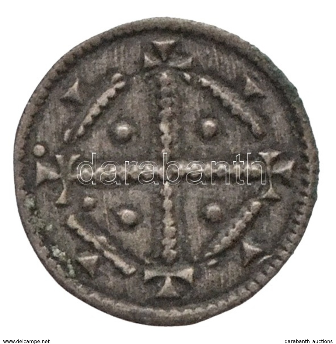 1141-1162. Denár Ag 'II. Géza' (0,2g) T:1- Kis Patina
Hungary 1141-1162. Denar Ag 'Géza II' (0,2g) C:AU Small Patina
Hus - Unclassified