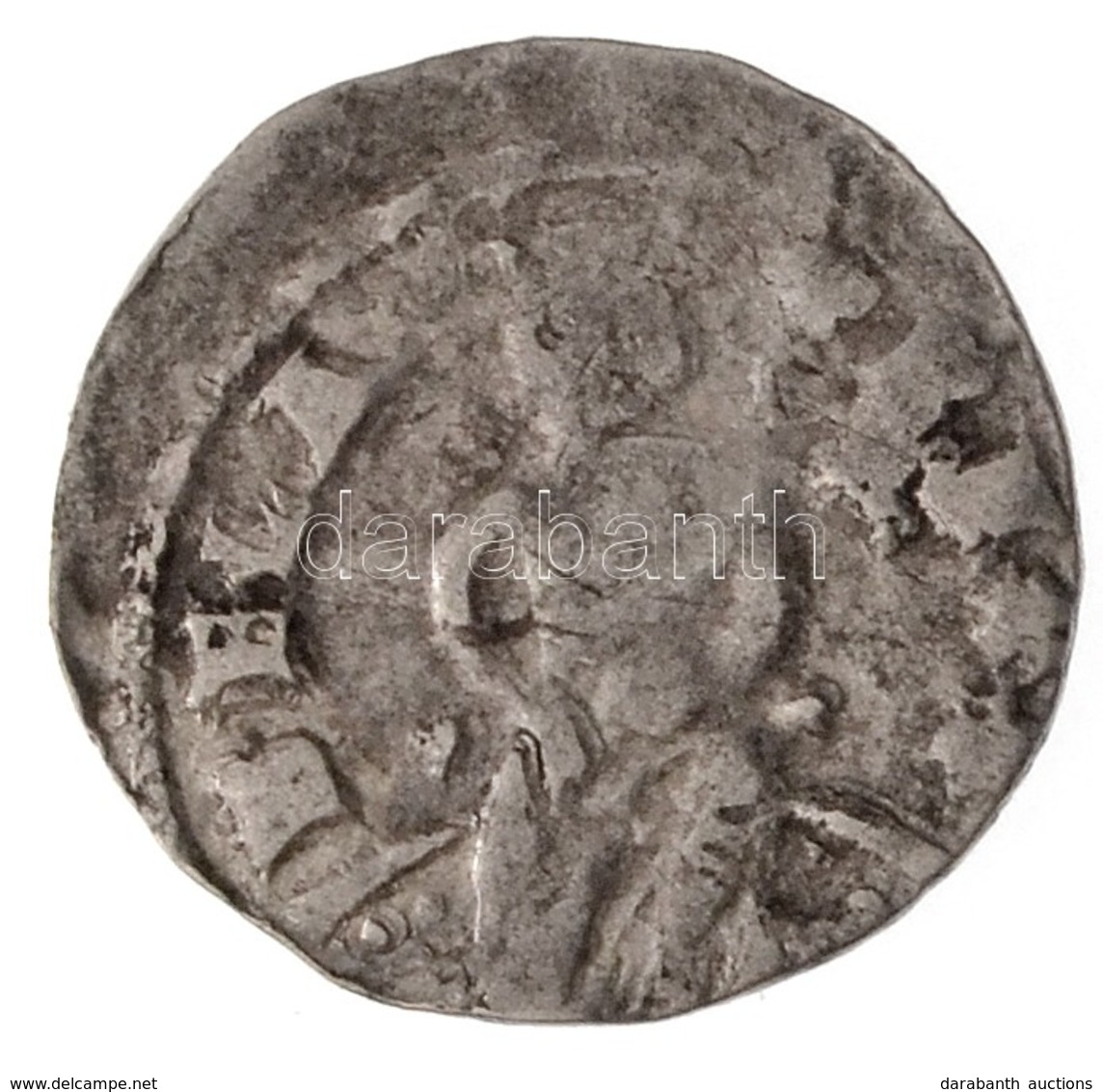 1235-1270. Denár Ag 'IV. Béla' (0,63g) T:2-  
Hungary 1235-1270. Denar Ag 'Béla IV' (0,63g) C:VF
Huszár: 320., Unger I.: - Unclassified