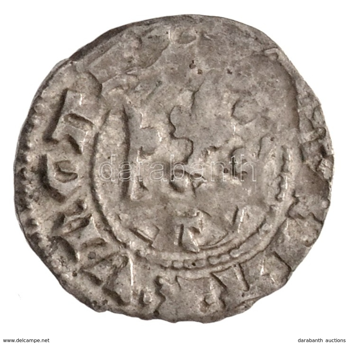 1384. Denár Ag 'Mária' (0,55g) T:2,2-
Hungary 1384. Denar Ag 'Maria' (0,55g) C:XF,VF
Huszár: 569., Unger I.: 443.b - Unclassified