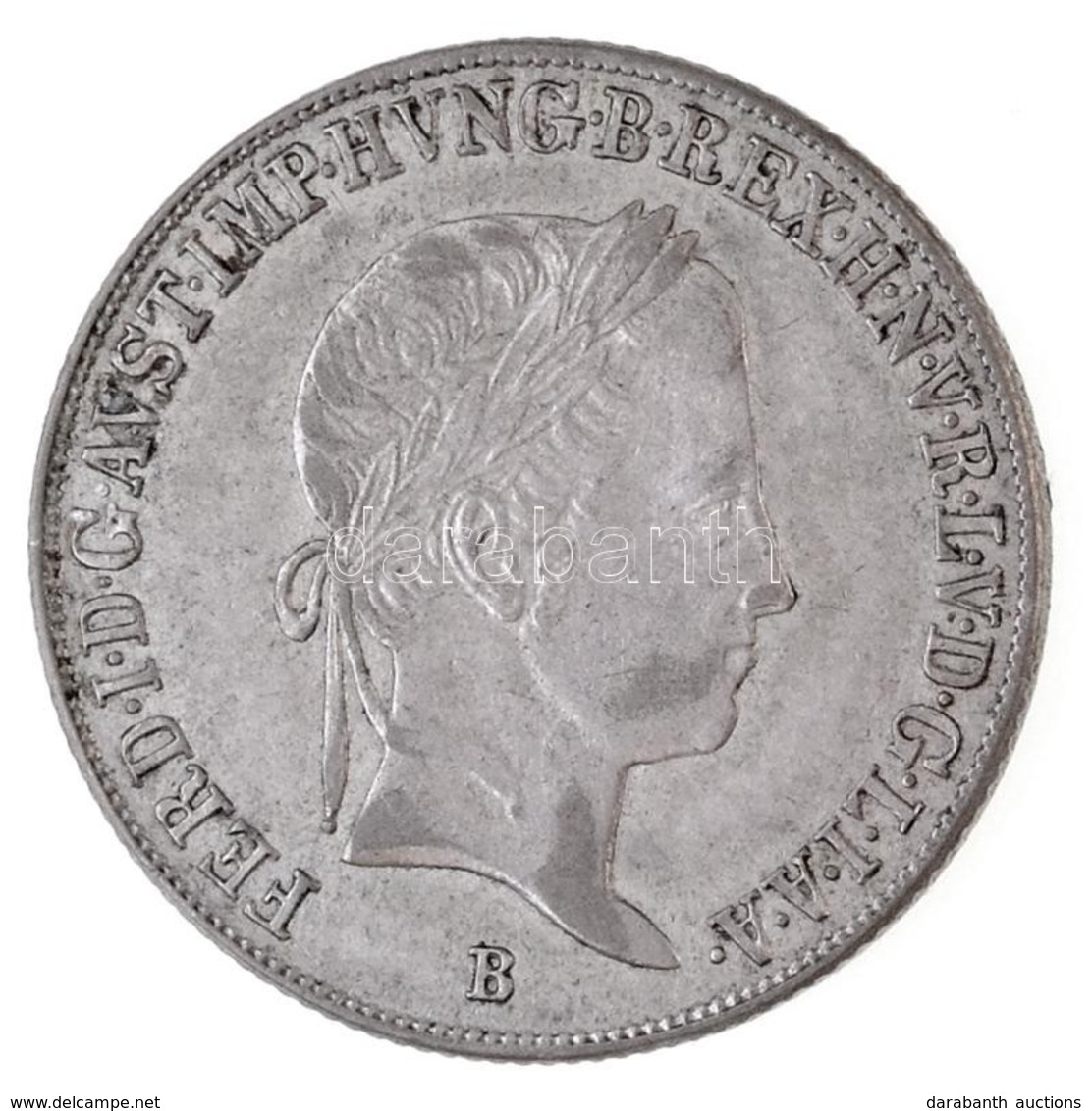 1847B 20kr Ag 'V. Ferdinánd' T:2 Unger III.: 1419. - Unclassified