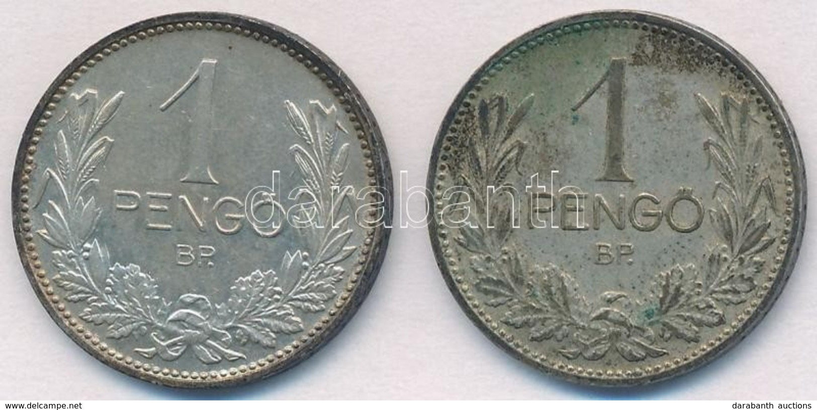 1938-1939. 1P Ag (2xklf) T:2-3 Patina - Unclassified