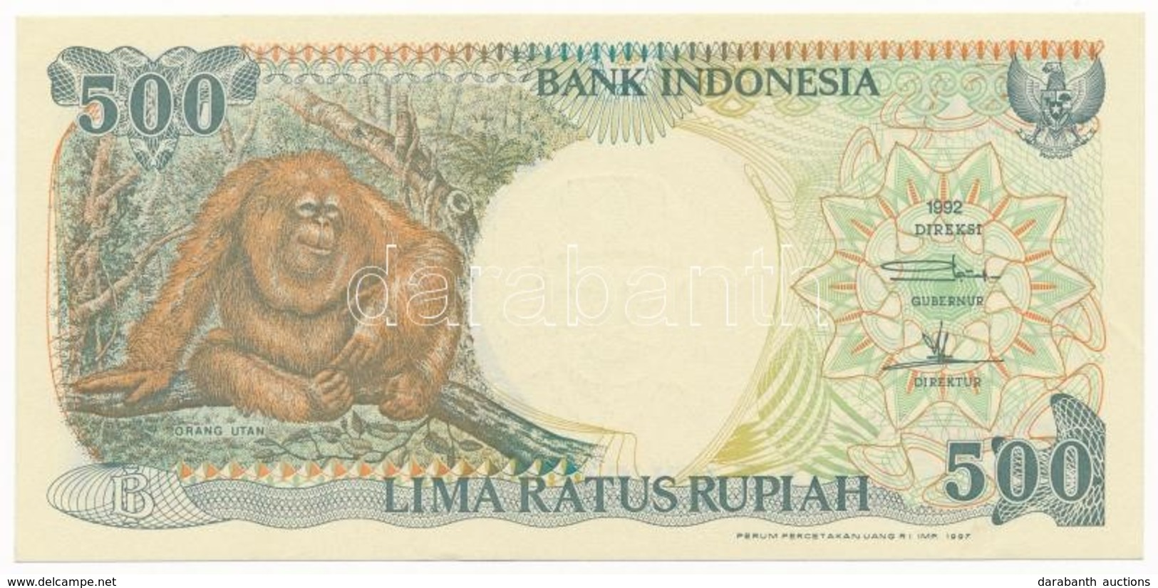 Indonézia 1992. 500R T:I,I-
Indonesia 1992. 500 Rupiah C:UNC,AU - Unclassified