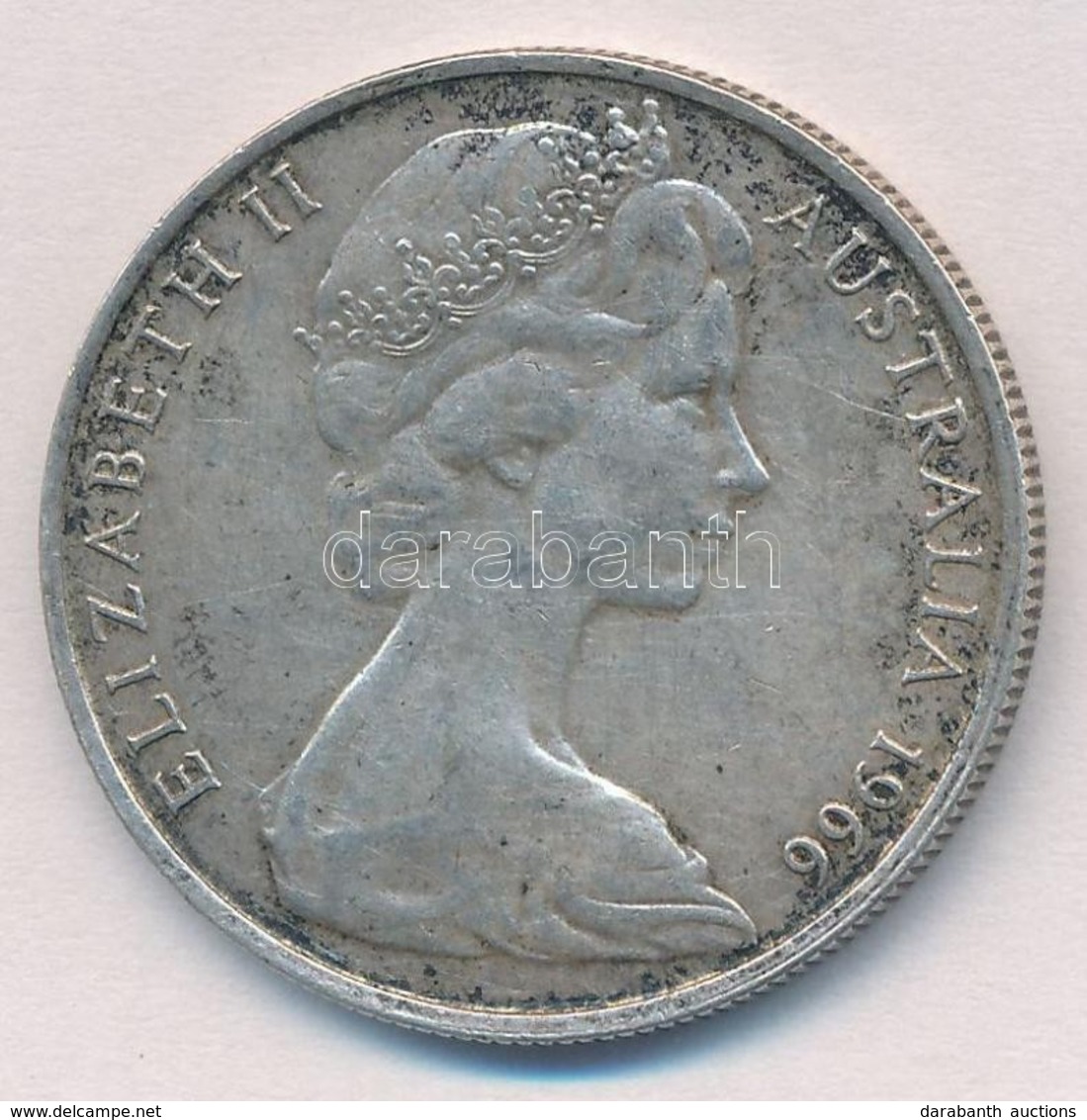 Ausztrália 1966. 50c Ag 'II. Erzsébet' T:2
Australia 1966. 50 Cents Ag 'Elizabeth II' C:XF - Unclassified