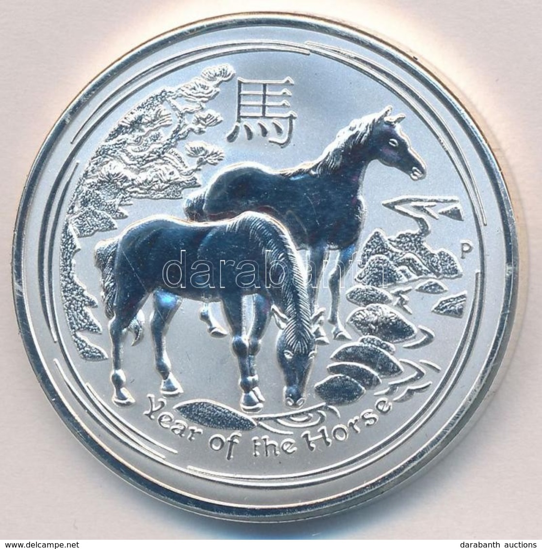 Ausztrália 2014. 1$ Ag 'A Ló éve' T:BU
Australia 2014. 1 Dollar Ag 'Year Of The Horse' C:BU - Unclassified