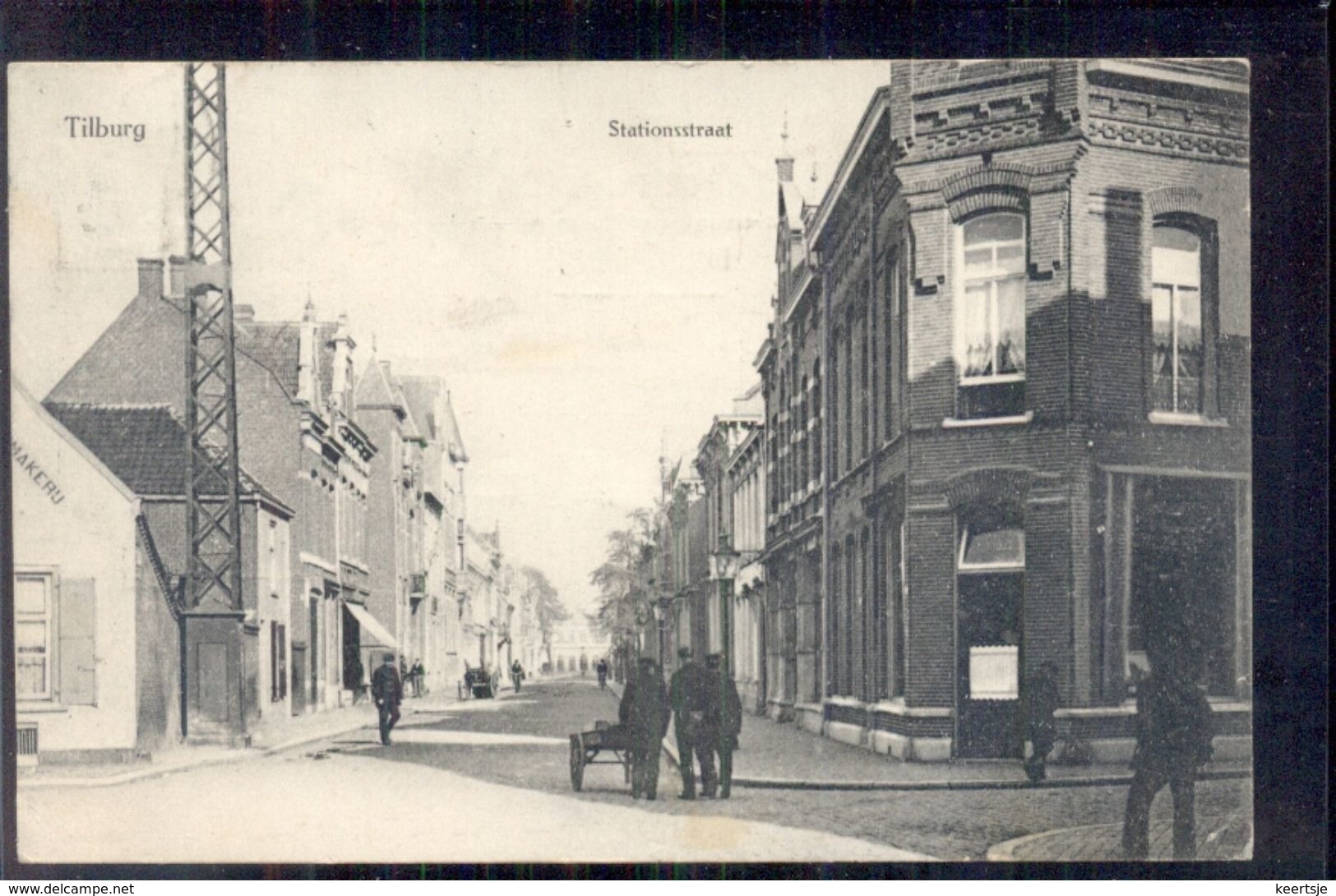 Tilburg - Stationsstraat - 1919 - Tilburg