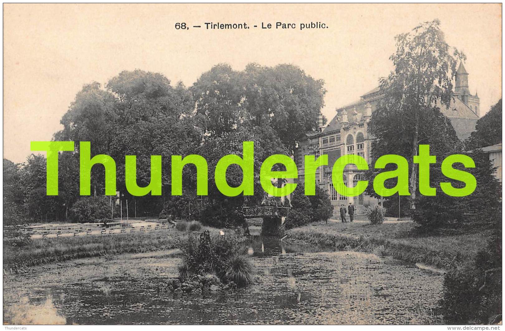 CPA TIENEN TIRLEMONT LE PARC PUBLIC - Tienen