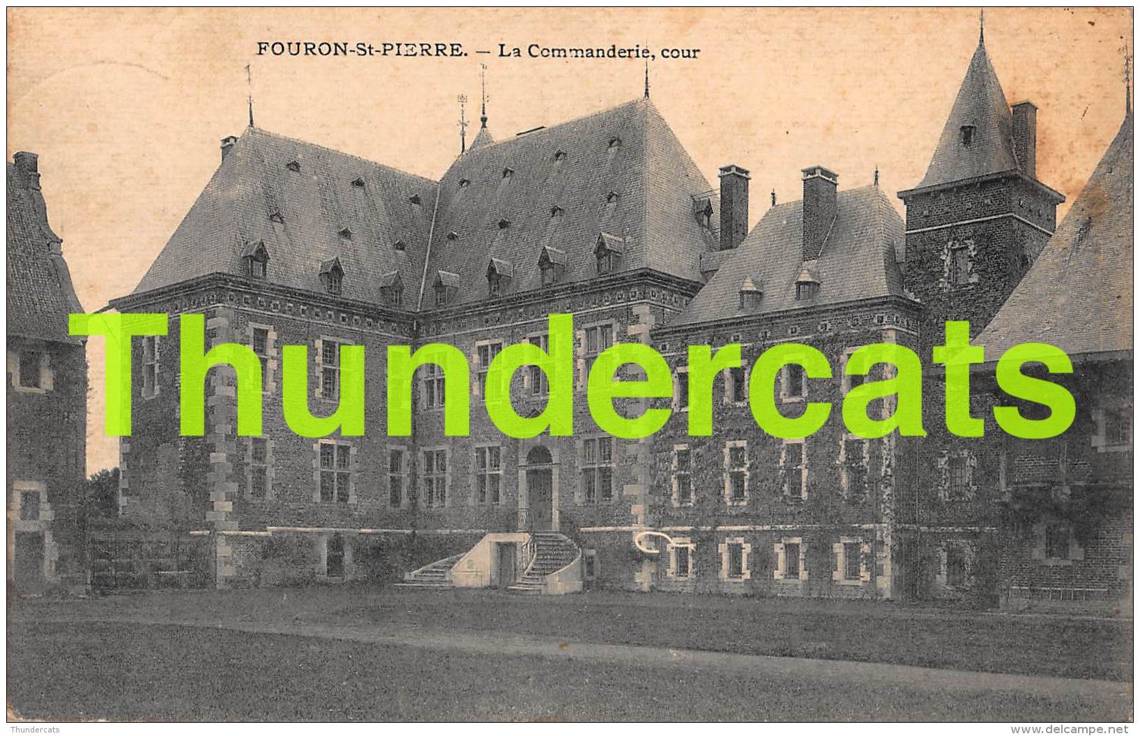 CPA FOURON ST PIERRE LA COMMANDERIE COUR - Voeren