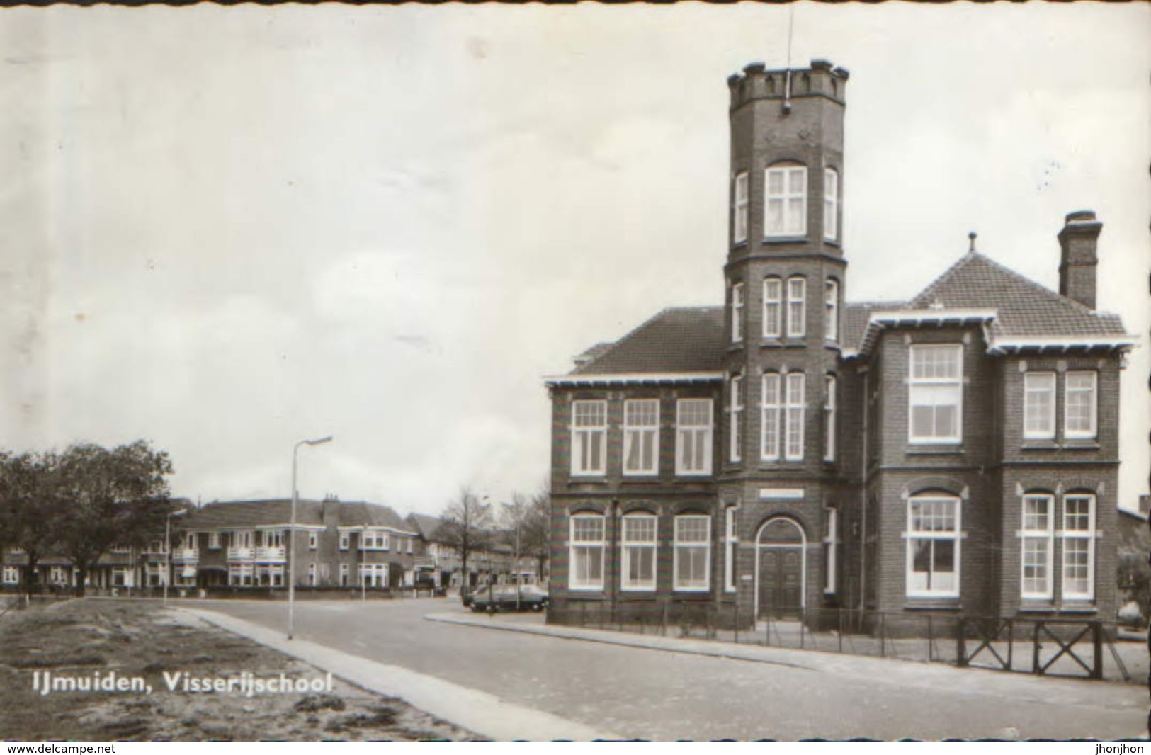 Nederland - Postcard Used 1970 - Ijmuiden - Fishing School - 2/scans - IJmuiden