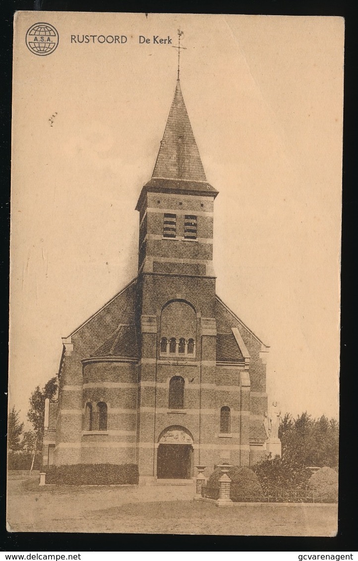 RUSTOORD  DE KERK !!! LICHTE KREUK - Brasschaat