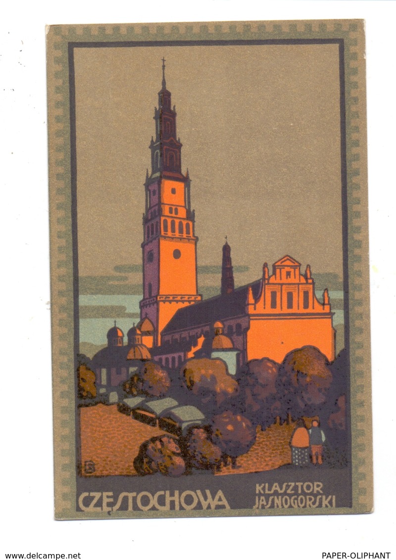 OBER-SCHLESIEN - TSCHENSTOCHAU / CZESTOCHOWA, Steindruck, Ca. 1914 - Maria Taferl