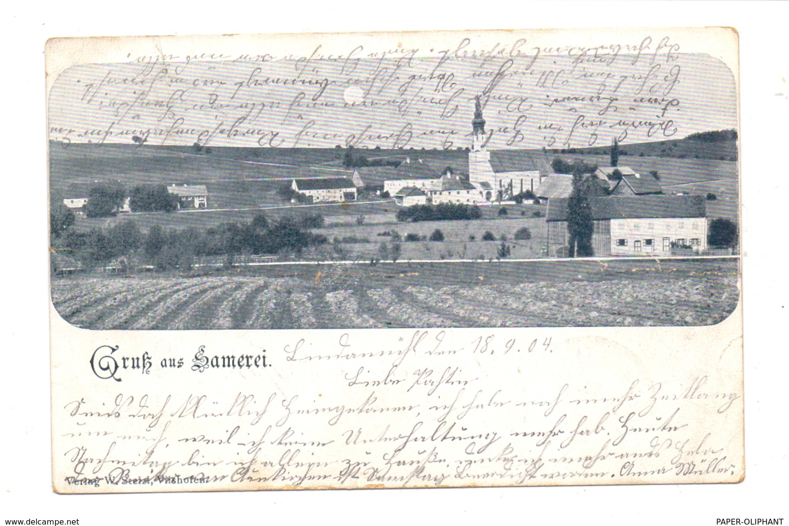 8358 VILSHOFEN, SAMEREI, Gruss Aus...1904 - Vilshofen