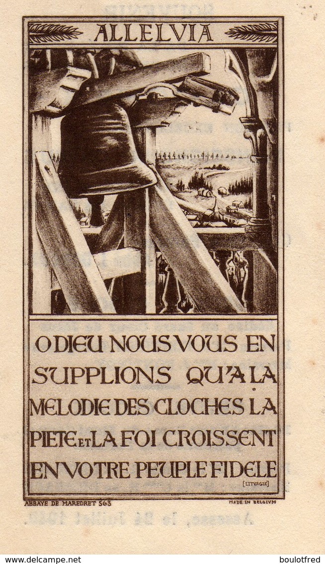 Bénédiction Des Cloches = Assesse = 1949 - Religion & Esotérisme