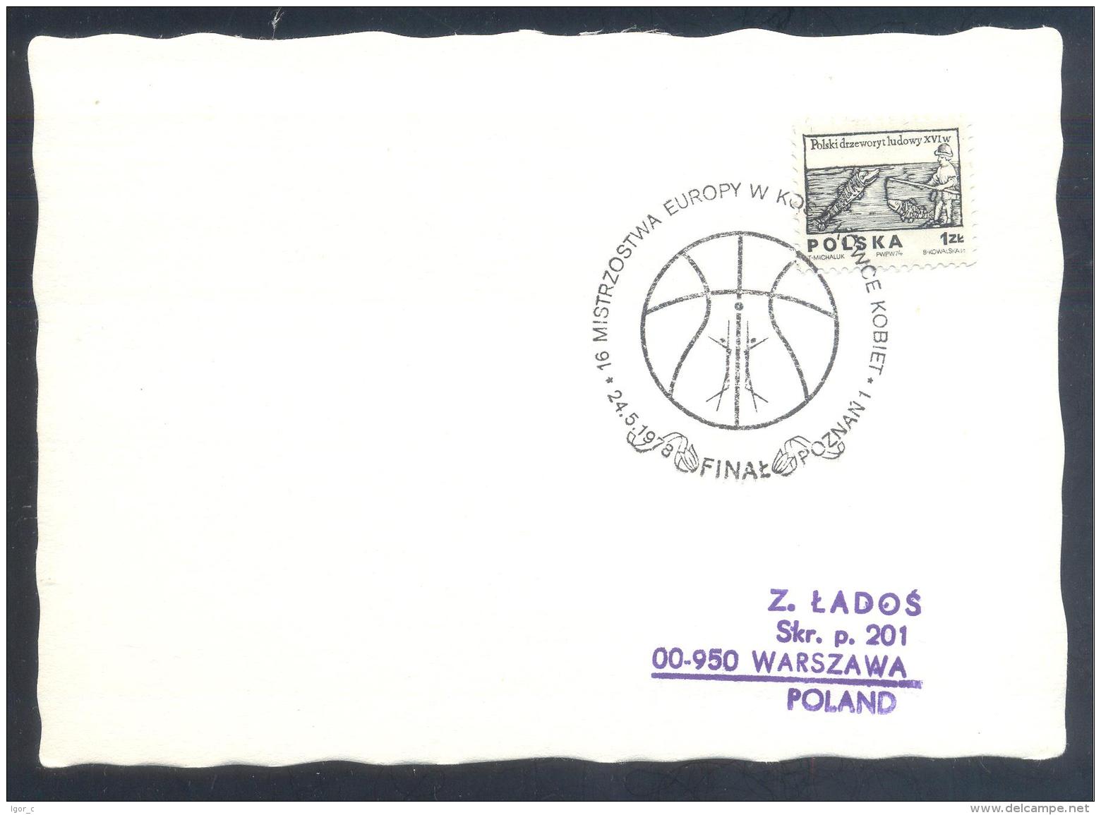 Poland 1978: Basketball; FIBA European Championship Final Poznan Cancellation - Basketball