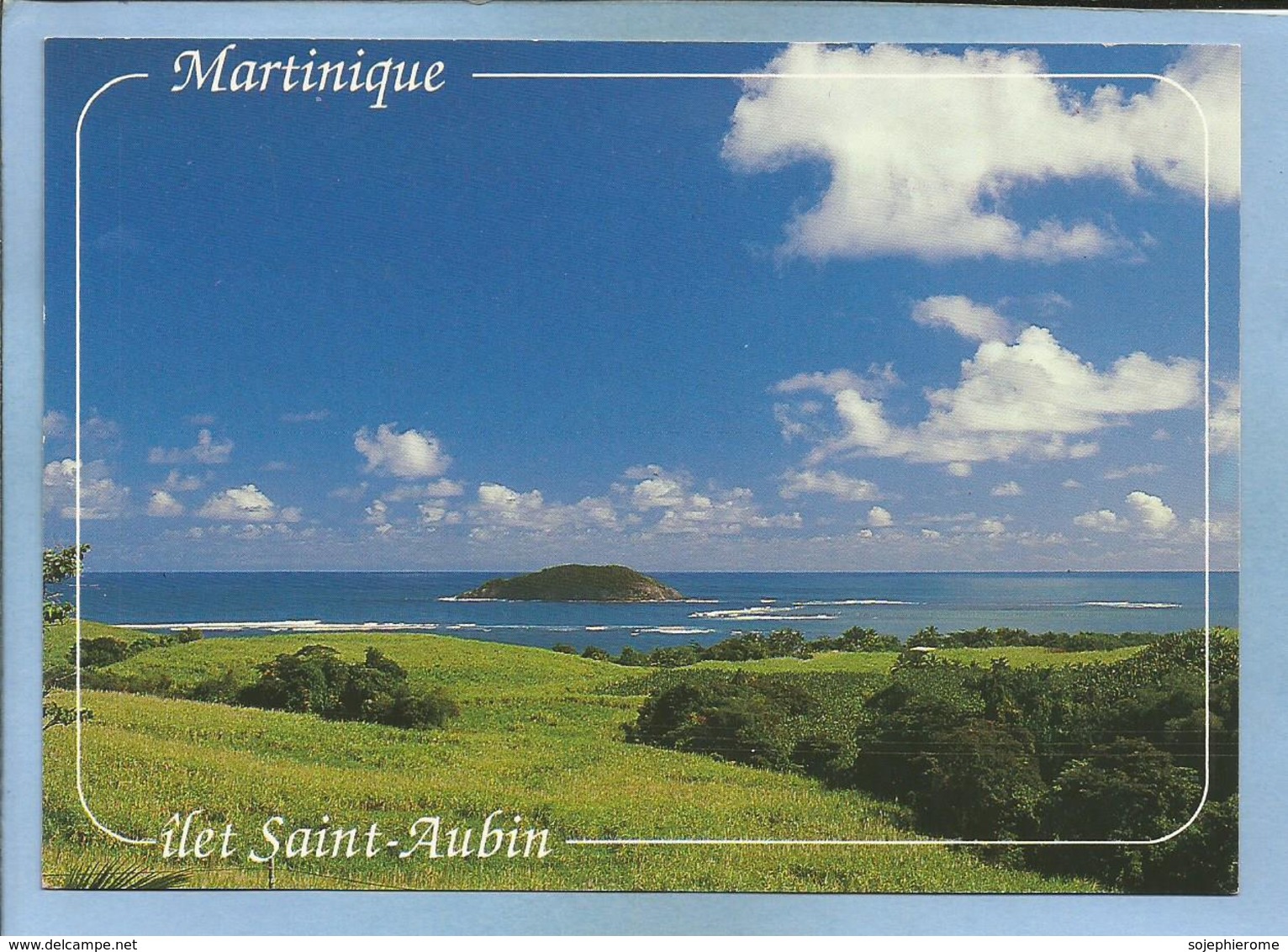 Martinique 972 La Trinité Et Sainte-Marie îlet Saint-Aubin 2 Scans - La Trinite