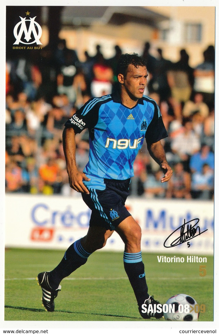 Fiche - Olympique De Marseille OM  - Vitorino HILTON - Saison 2008/09 - Sports