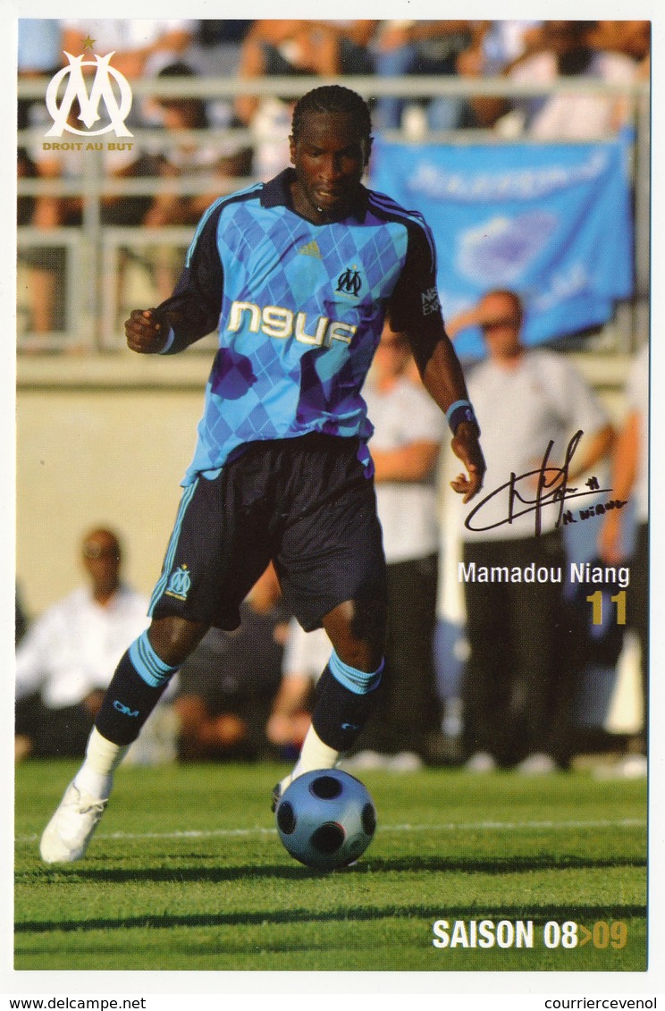 Fiche - Olympique De Marseille OM  - Mamadou NIANG - Saison 2008/09 - Sports